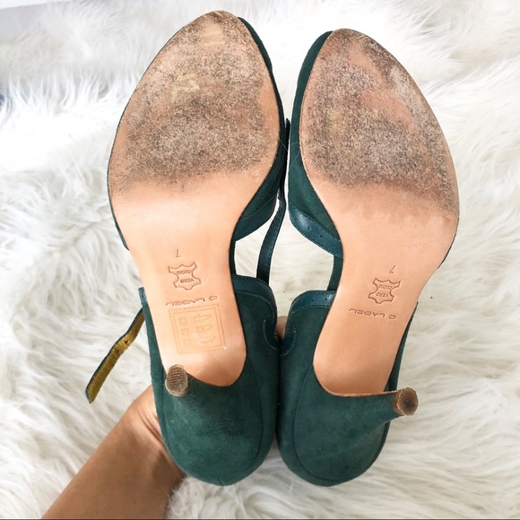 Vintage C Label green shoes - Picture 10 of 15